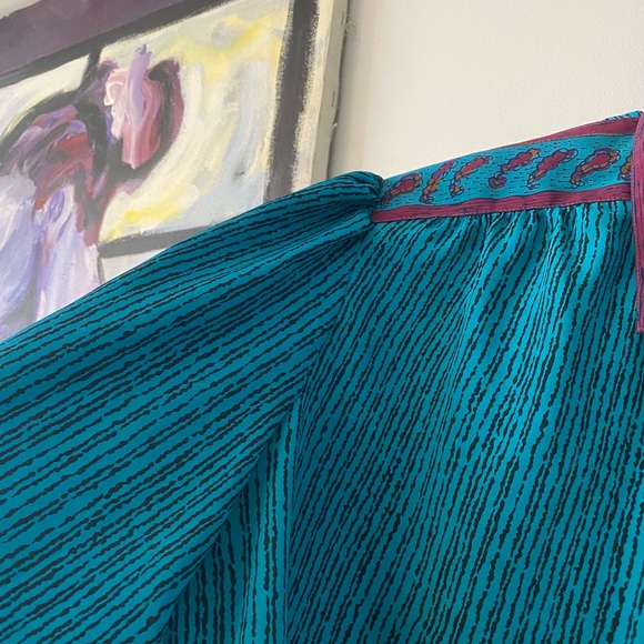 Vintage cropped button down shirt - Picture 4 of 6